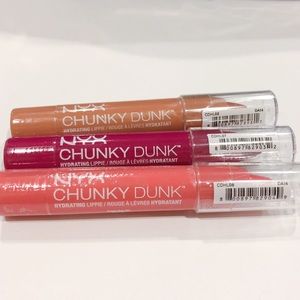 💋 3 brand new NYX chunky dunks 💋
